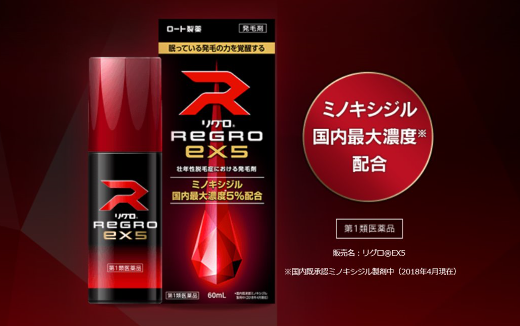 ロート製薬からリグロEX5を発売！ミノキシジル5％配合の効果は？おすすめポイントは？ | けけけのガール